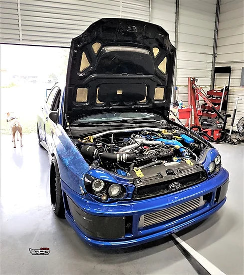 RPG Carbon GDA WRC S7 Style Fiber Bumper Grill