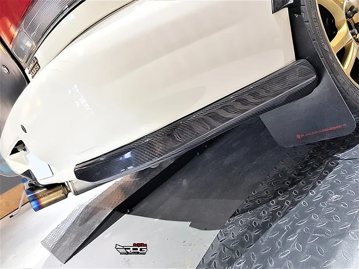 RPG Carbon GC8 - Vacuum Form Rear Bumper Valance Kit