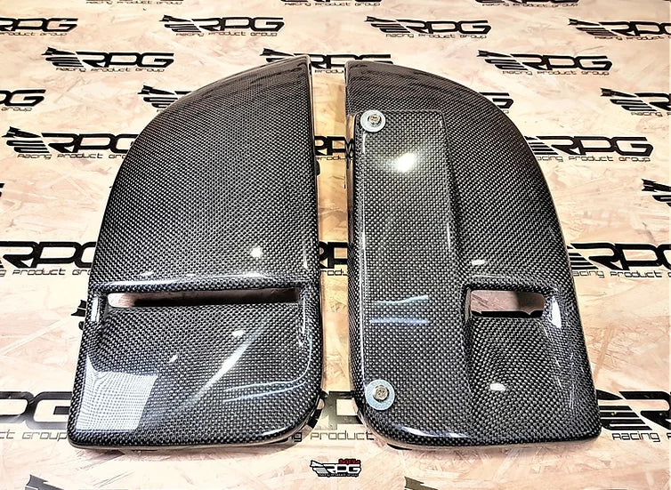 RPG Carbon - Combo GDB Bumper Foglight License Plate Holder Duct Set
