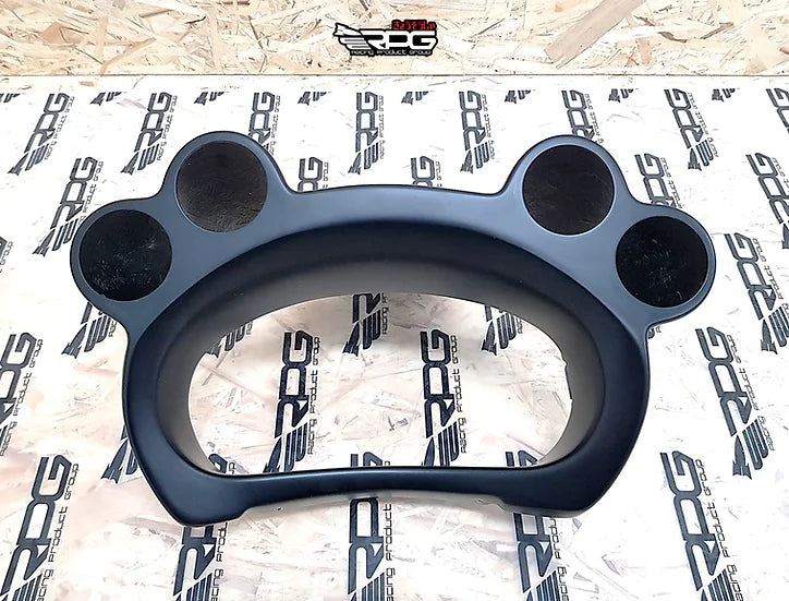 RPG Carbon GR GV Rally X Gauge Cluster Surround 4 Gauge Pod