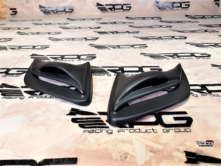 RPG Carbon GDA B2 Bomber Vacuum Form Fender Marker Vents Air Scoop Duct