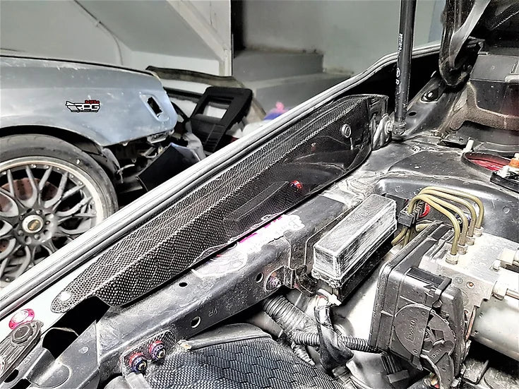 RPG Carbon VM/VA Engine Bay Dress Up - Vacuum Form Carbon Fender Shroud