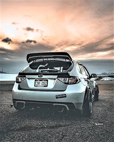 RPG Carbon GR 5D - Trunk Tailgate Mid Spoiler Wing
