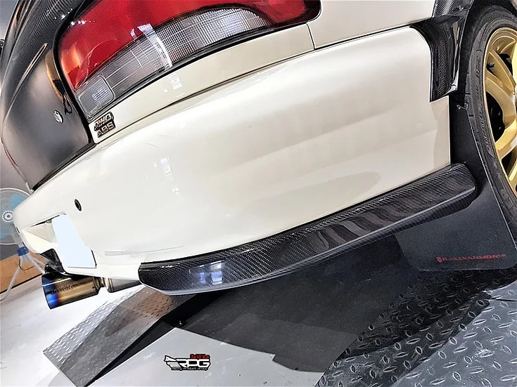 RPG Carbon GC8 - Vacuum Form Rear Bumper Valance Kit