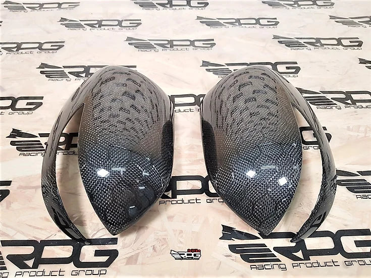 RPG Carbon GR GV Chassis Vacuum Carbon Fiber Mirror Cover Set