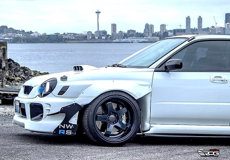 RPG Carbon GDA JDM STi Style Hood Scoop