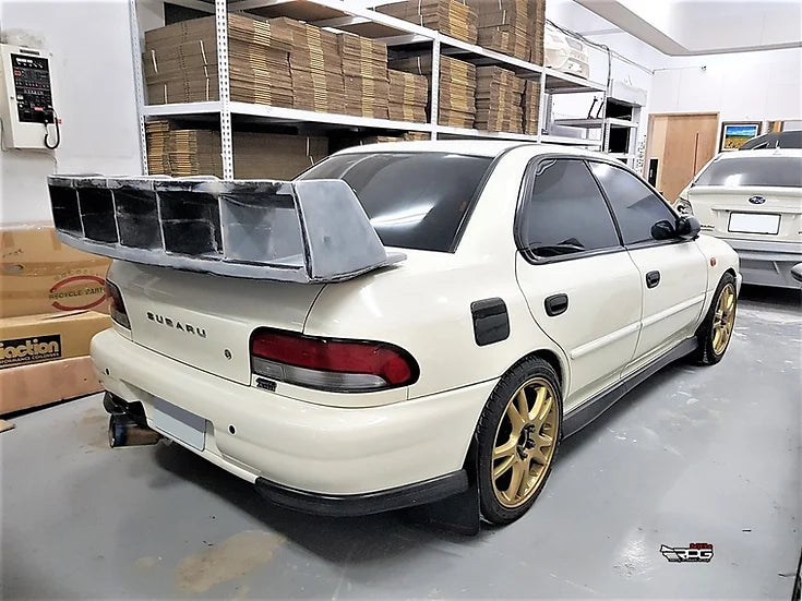 RPG Carbon GC - WRC S12 Vacuum Form Rally Wing Spoiler