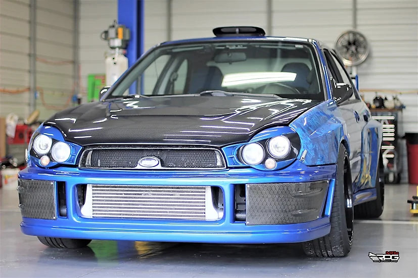 RPG Carbon GDA WRC S7 Style Fiber Bumper Grill