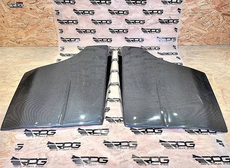 RPG Carbon WRC GD Rally Rear 5pcs Wide Fender Kit