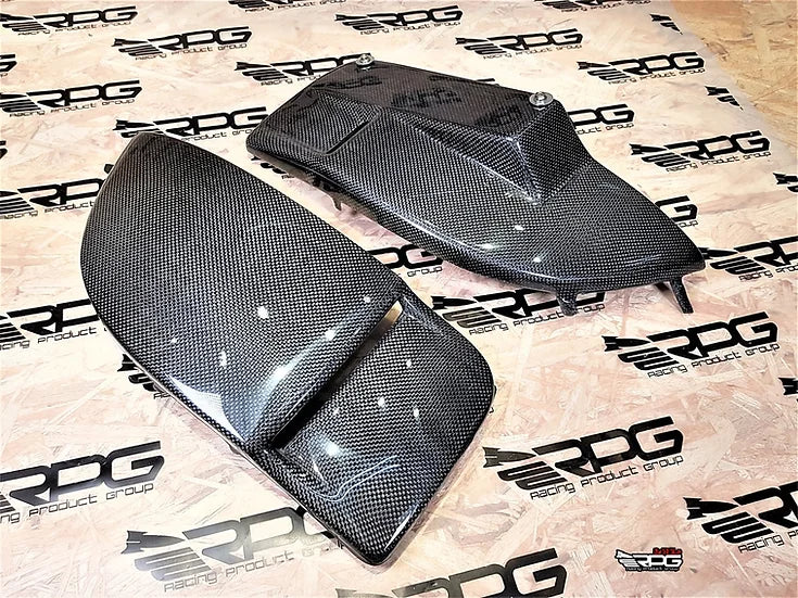 RPG Carbon - Combo GDB Bumper Foglight License Plate Holder Duct Set