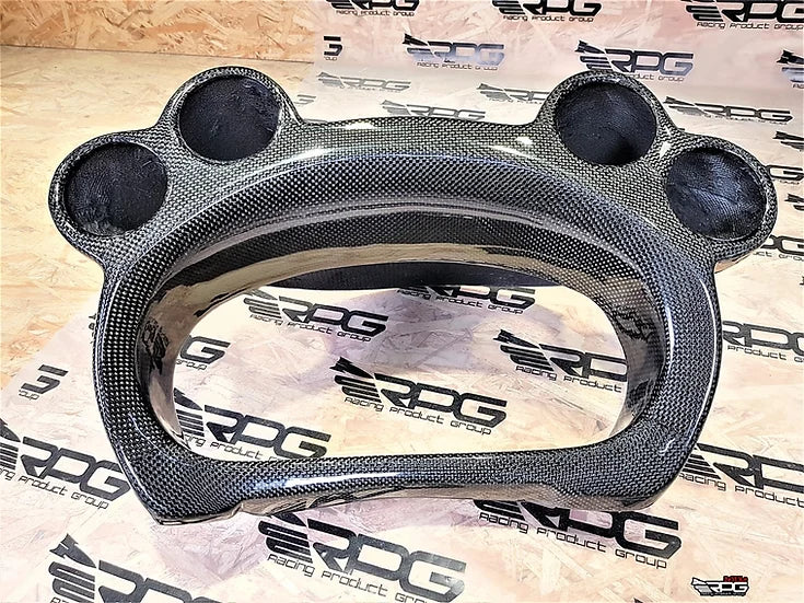 RPG Carbon GR GV Rally X Gauge Cluster Surround 4 Gauge Pod