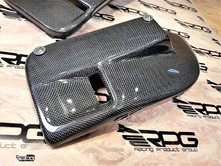 RPG Carbon - Combo GDB Bumper Foglight License Plate Holder Duct Set
