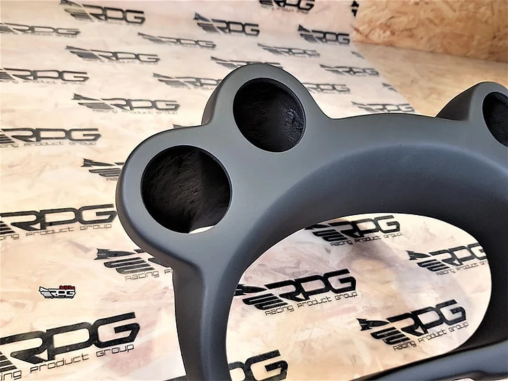 RPG Carbon GR GV Rally X Gauge Cluster Surround 4 Gauge Pod