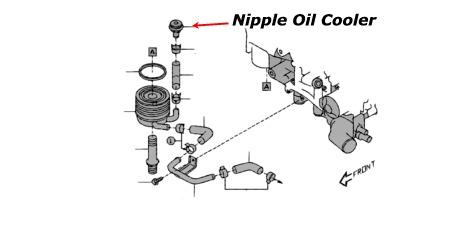 Subaru Impreza, Forester & Legacy Cylinder Block Take Off To Modine Water Nipple 21369AA040