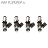 ID1300-XDS INJECTORS SET OF 4, 48MM LENGTH, 14MM GREY ADAPTOR TOP, 14MM LOWER O-RING