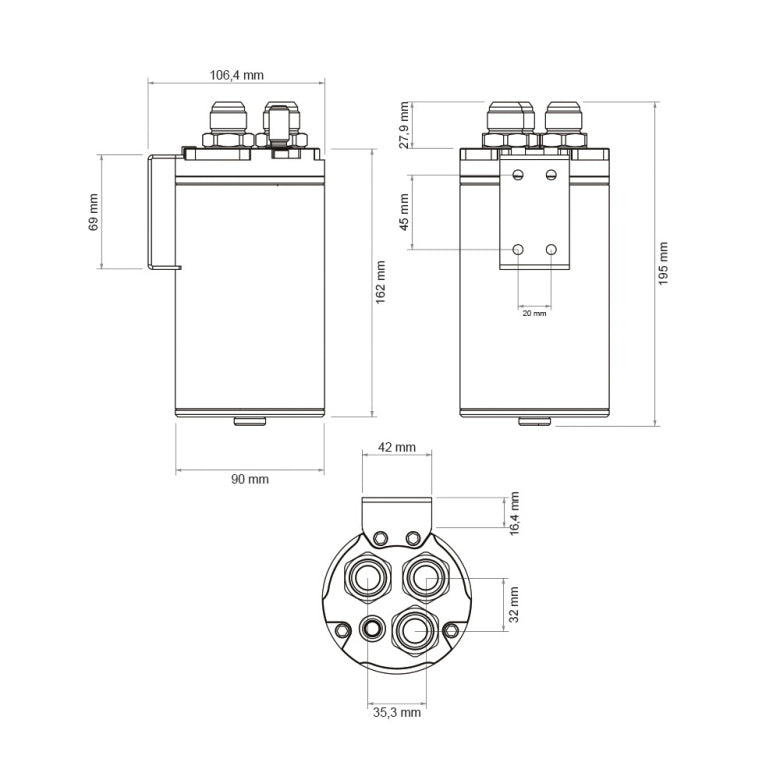 Nuke Performance, Performance Catch Can 0.75 litre