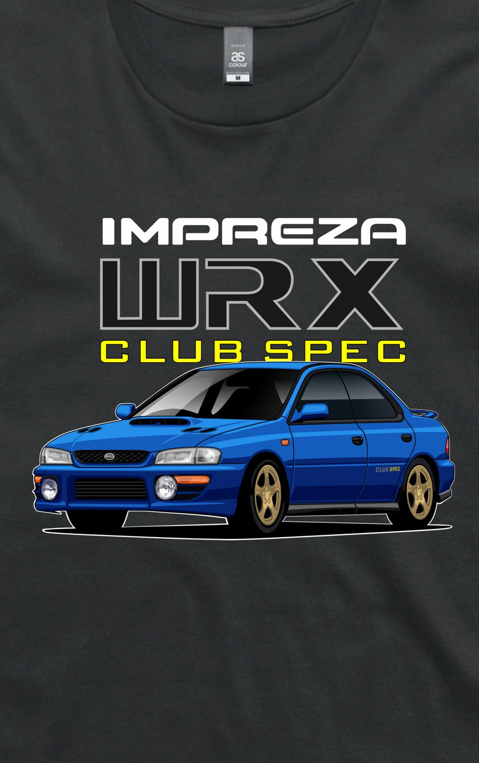 Club Spec 1 Black T-Shirt Close