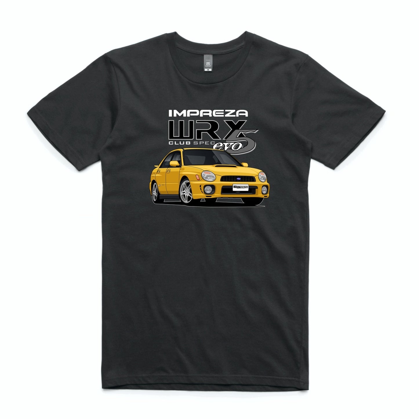 WRX Club Spec 5 Black T-Shirt