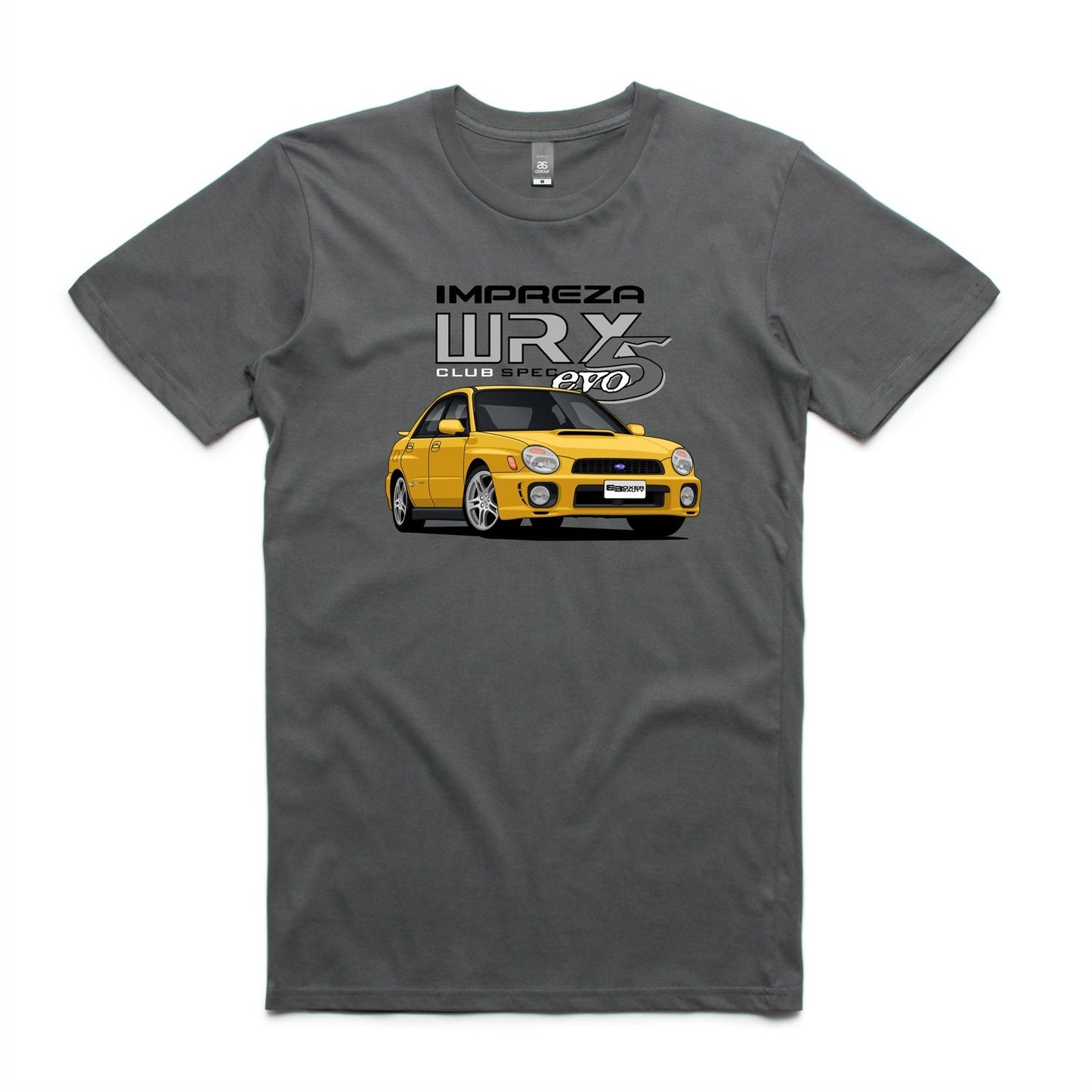 WRX Club Spec 5 Charcoal T-Shirt
