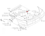 Subaru Impreza 00-07 Rear Bumper Lower Bracket 57717FE090