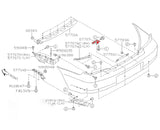 Subaru Impreza 00-07 Rear Bumper Lower Bracket 57717FE090