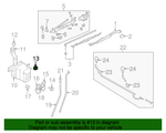 Subaru Conical Nut for Washer Reservoir 902600004