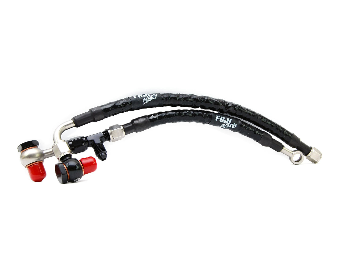 Fuji Racing AVCS & Turbo Braided Oil Feed Line - Subaru Impreza WRX STi 00-07