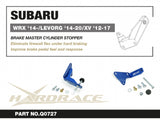 HARDRACE BRAKE MASTER CYLINDER STOPPER BLACK - SUBARU WRX VA 15-21/LEVORG VM 14-20/XV GP 12-17