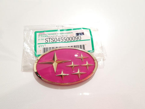 Subaru GC OEM  Chrome Star on Cherry badge STS045500090