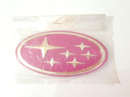 Subaru GD OEM Chrome star on Cherry badge ST99800ST820