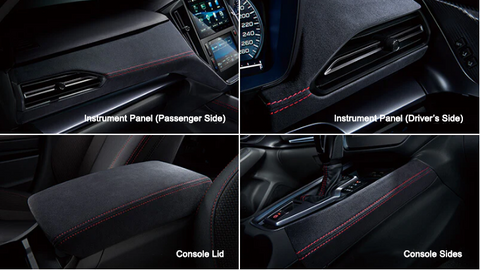 Subaru Red Stitched Interior Package For 2022 Subaru WRX VB J1317VC620