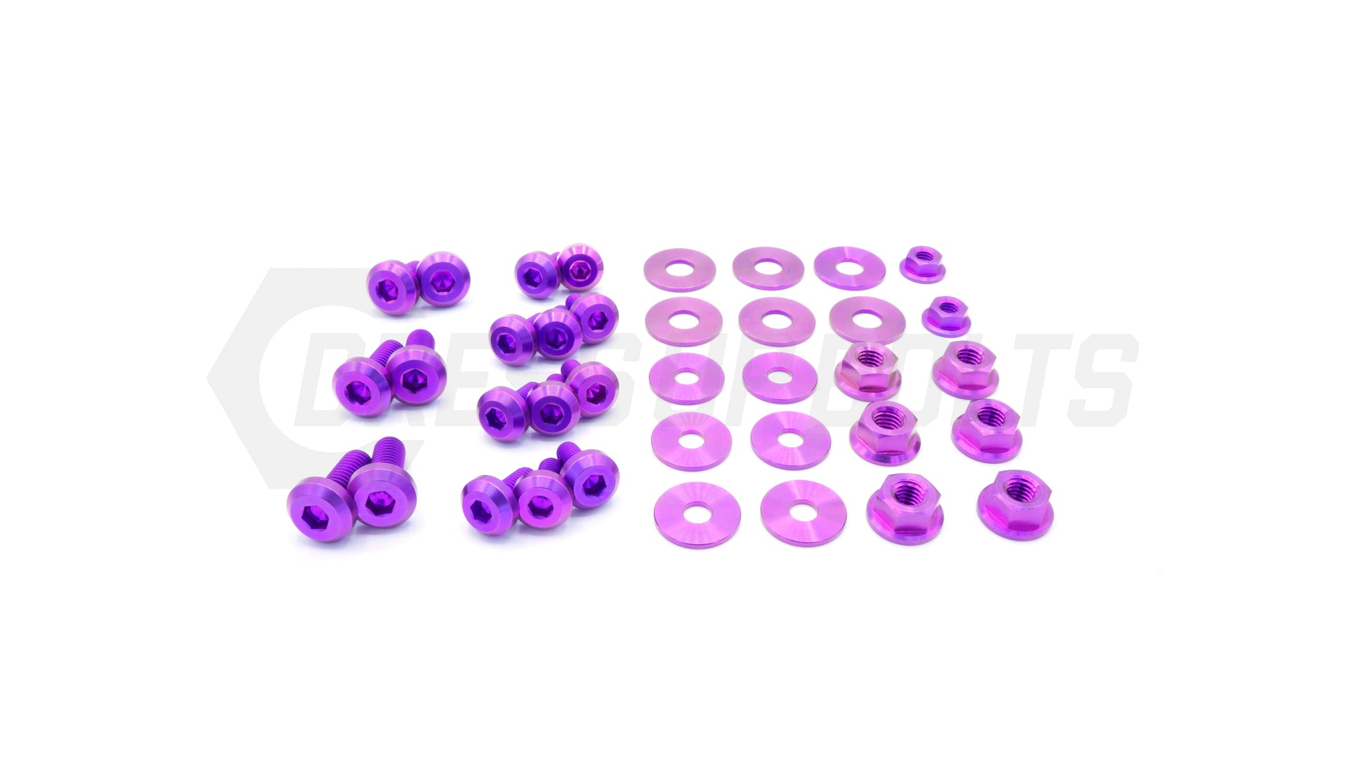 Subaru Legacy/GT (2005-2009) Titanium Dress Up Bolts Engine Bay Kit - DressUpBolts.com