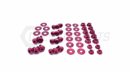Subaru WRX and STI (2015-2020) Titanium Dress Up Bolts Engine Bay Kit - DressUpBolts.com