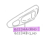 Subaru Impreza, WRX GC door handle bezel surround RHS 62511FA030OE