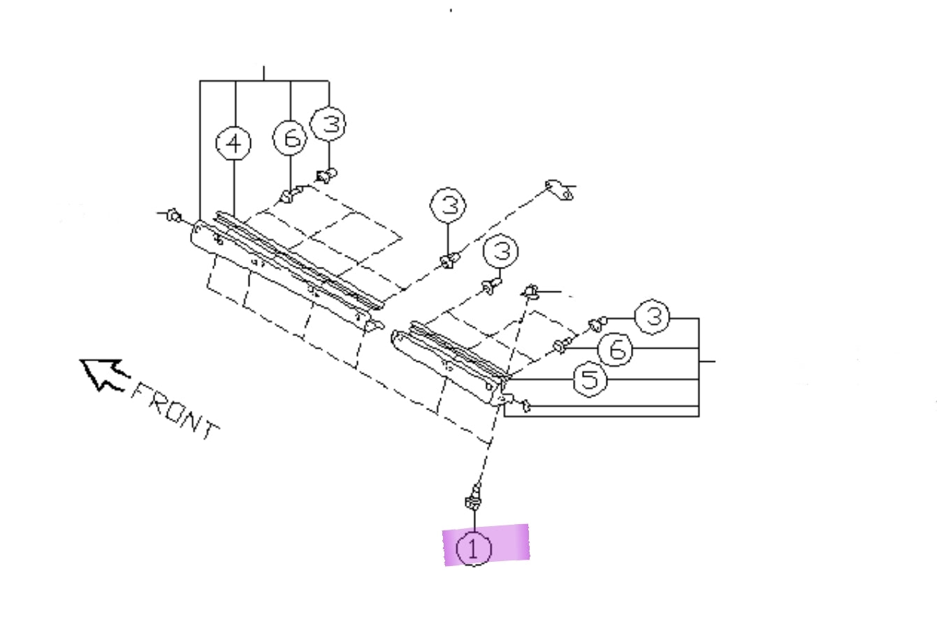 Tapping Screw 96050KA151