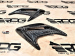RPG Carbon Bugeye - Vacuum Carbon Side Fender Marker Vents Scoops Air Duct