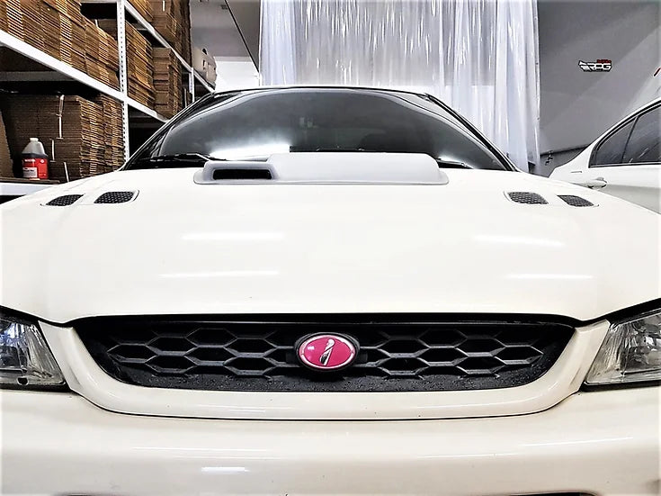 RPG Carbon GC8 AR 2-Stage Vacuum Form FRP Hood Scoop