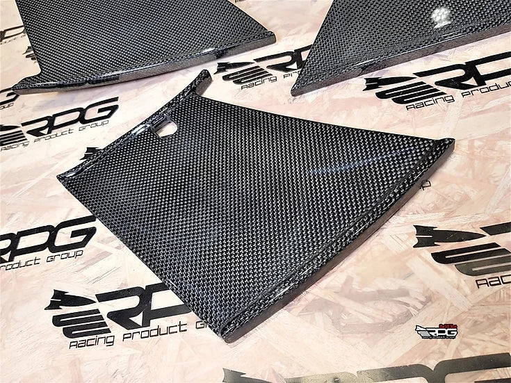 RPG Carbon RPG Vacuum Form Carbon STi Wing Support Blade