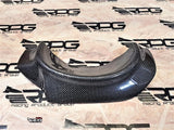 RPG Carbon GG Wagon - Vacuum Carbon Fiber Rear Bumper Exhaust Heat Shield
