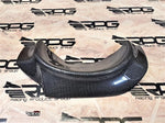 RPG Carbon GDA - Vacuum Carbon Fiber Rear Bumper Exhaust Heat Shield