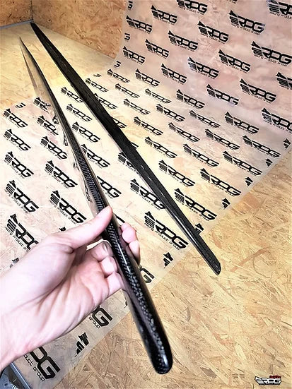 RPG Carbon GR/GV M# Add-on Vacuum Carbon Side Skirt Extension