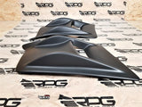 RPG Carbon GV/GR Rally X Bumper Air Duct Vent Canard Set