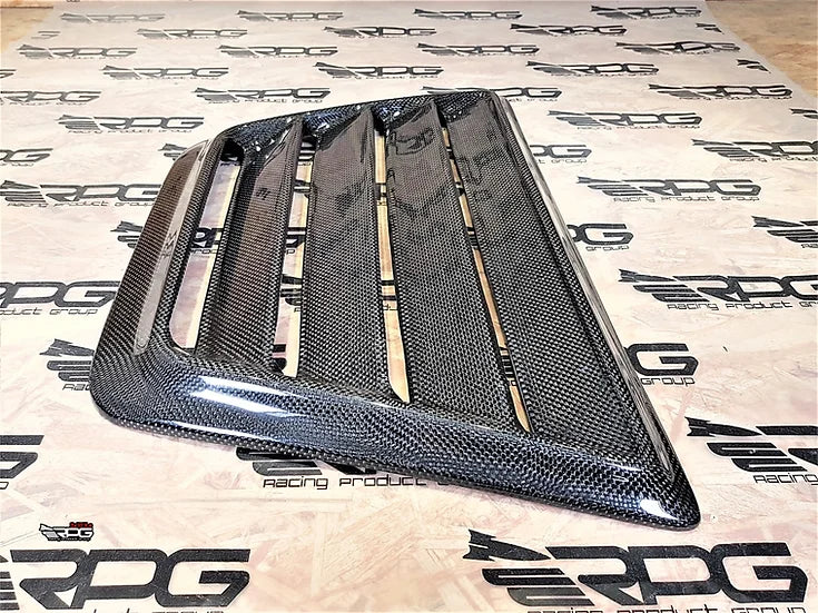 RPG Carbon GD WRC World Rally Vacuum Carbon S12 Style Hood Vent