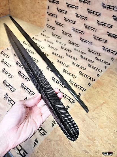 RPG Carbon GR/GV M# Add-on Vacuum Carbon Side Skirt Extension