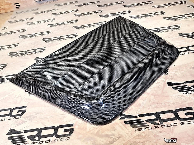RPG Carbon GD WRC World Rally Vacuum Carbon S12 Style Hood Vent