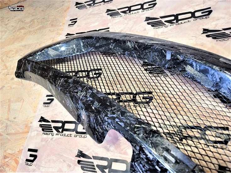 RPG Carbon SS Vacuum Carbon Bumper Grill for 11-14 Model