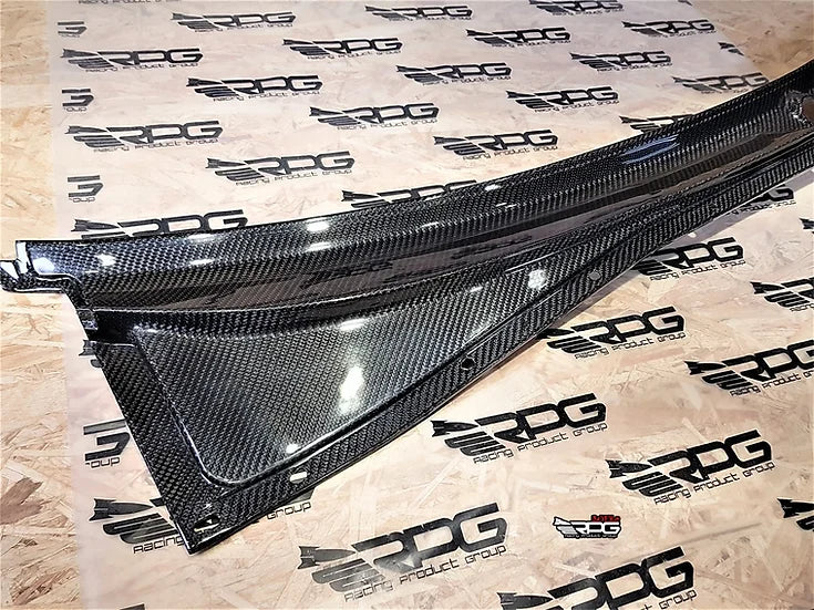 RPG Carbon GD RHD Chassis Vacuum Carbon Wiper COWL