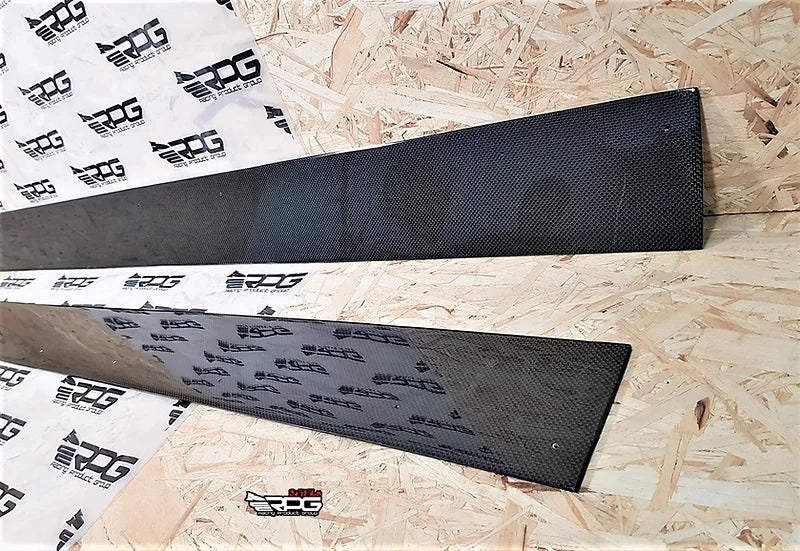 RPG Carbon RS Vacuum Carbon Side Skirt Extension Set