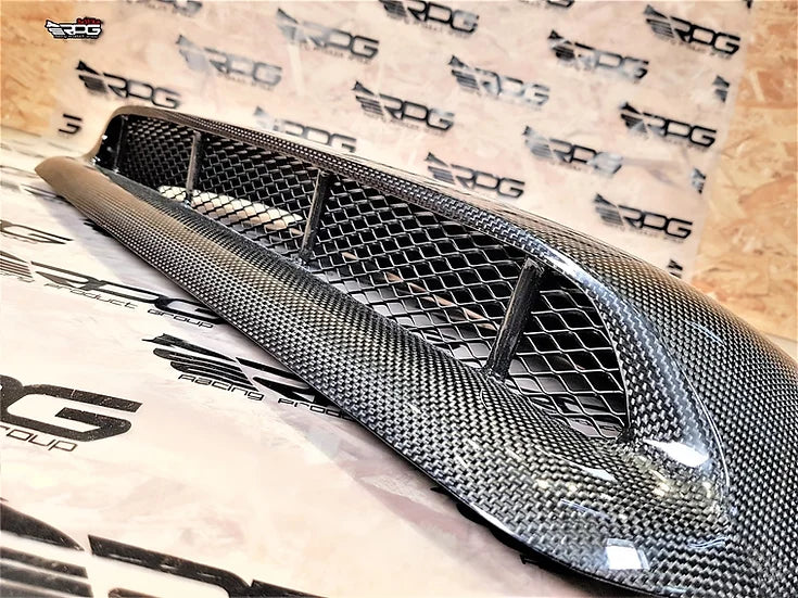 RPG Carbon GDA (Bugeye) JDM STi Style Mesh Grilled Vacuum Carbon Fiber Hood Scoop
