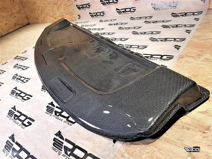 RPG Carbon GD Chassis Vacuum Carbon Rear Deck Cover (Replacement)